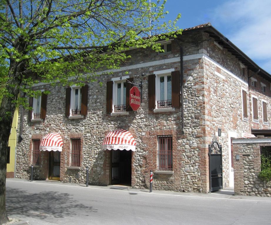 Trattoria Milani Hotel Lonato Eksteriør billede